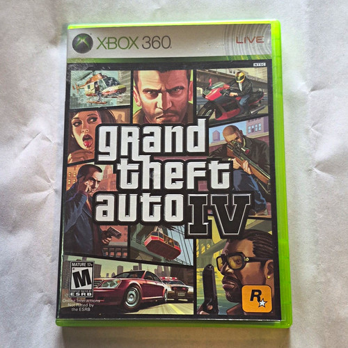 Grand theft auto gta xbox - theft, 4
