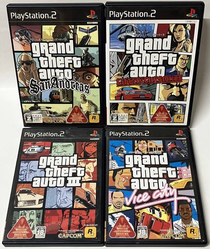 Set gta trilogy ps2 - gta,